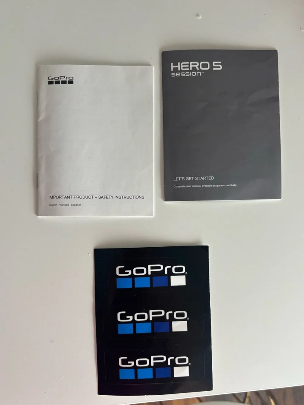 GoPro HERO5 Session w/ SD card & accessories
